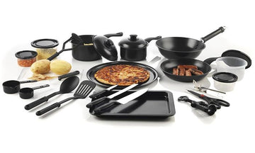 25-Piece Cookware Utensils Starter Set